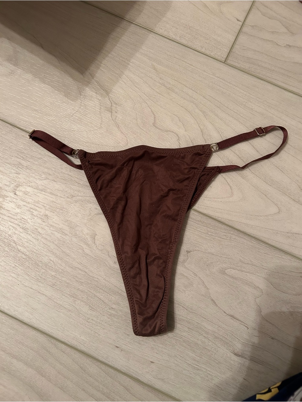 Victoria's Secret Chocolate Brown High-Cut Bikini Brief